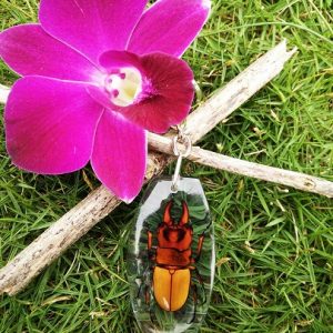 KEY CHAIN YELLOW STAG